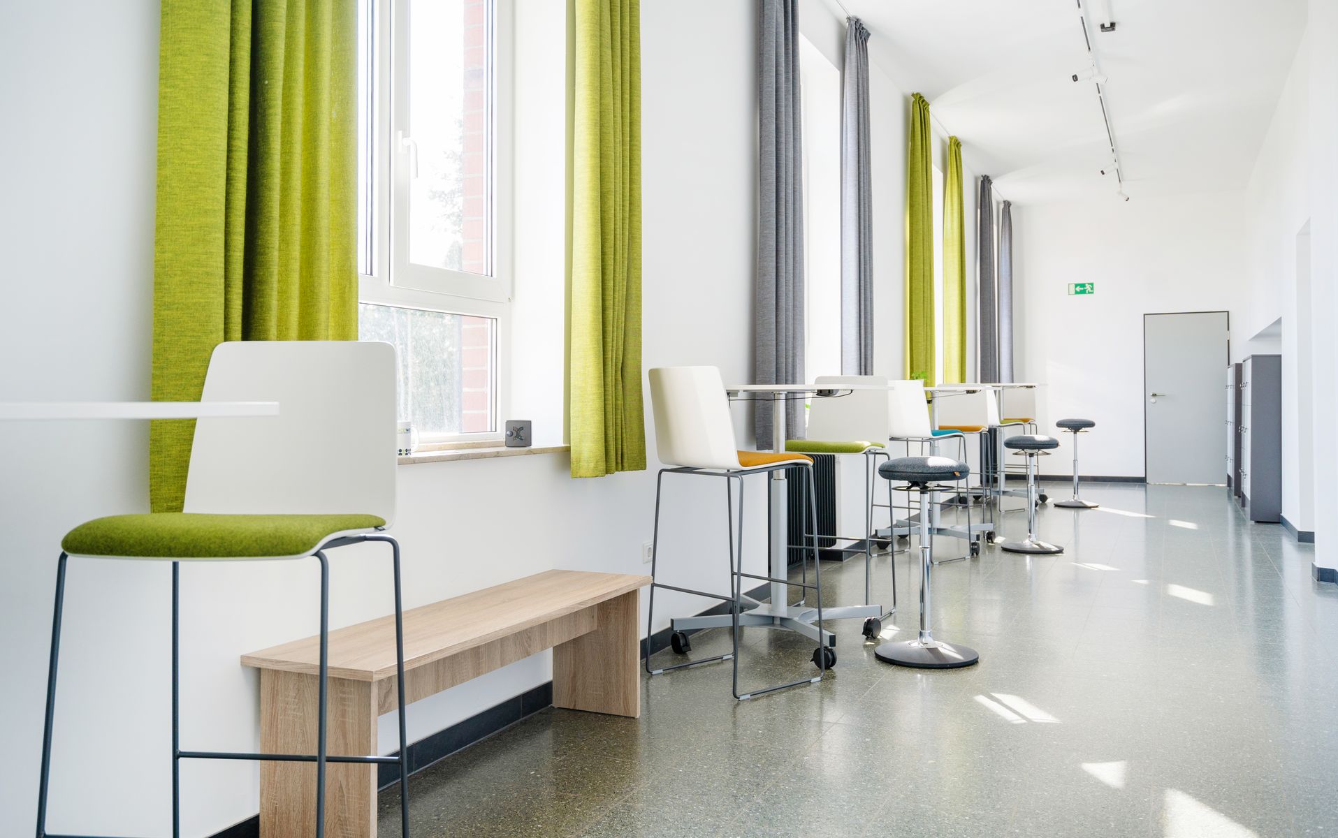 Offene Arbeits- und Kommunikationsflaeche im Business Center